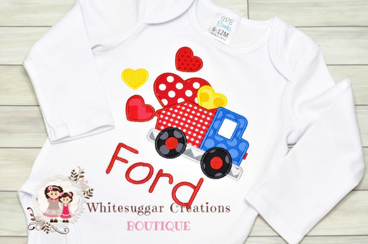 Baby Boy Dump Truck Shirt - WSC-Designs Boutique