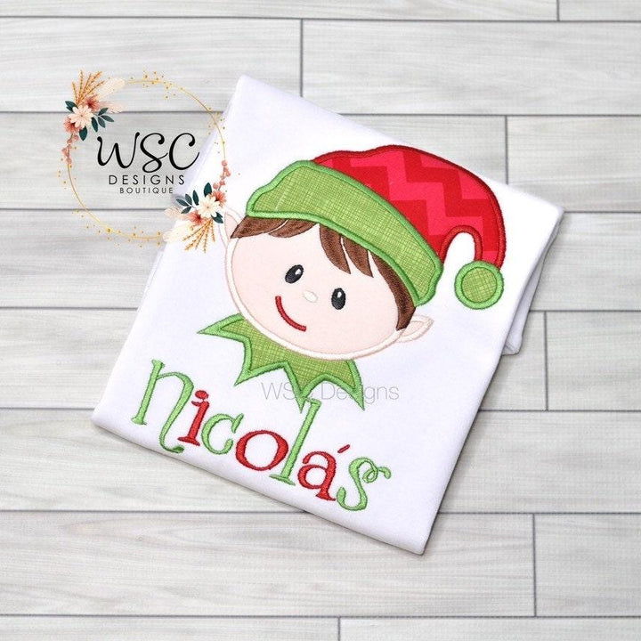 Christmas Elf Shirt for Boys - WSC-Designs Boutique