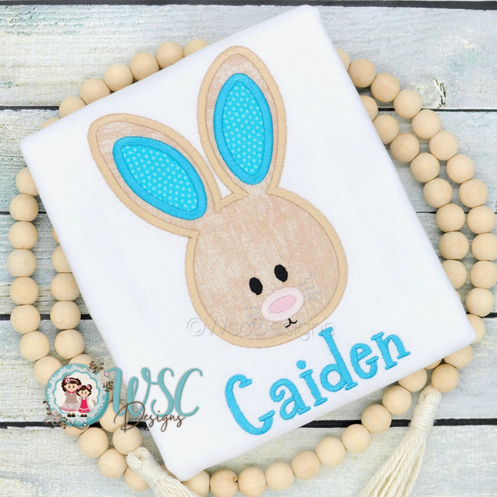 Cute Baby Boy Easter Embroidered T-Shirt, Bunny Shirt for Boys - WSC-Designs Boutique