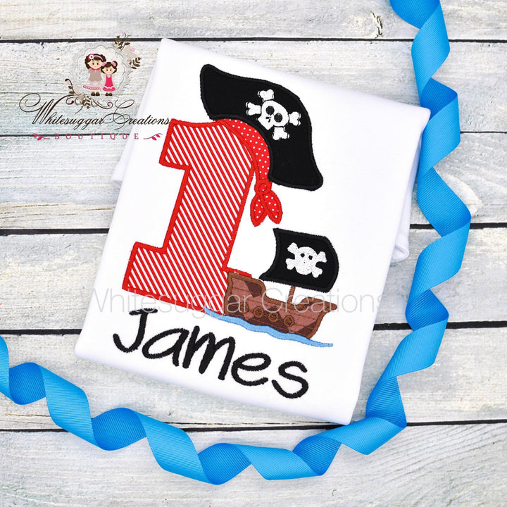 Pirate 1st Birthday Outfit - WSC-Designs Boutique